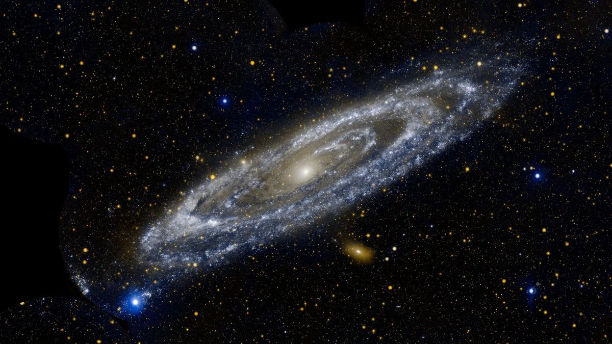 Andromeda Galaxy's Star Formation Slows: A Smaller Neighbor May Be the Culprit